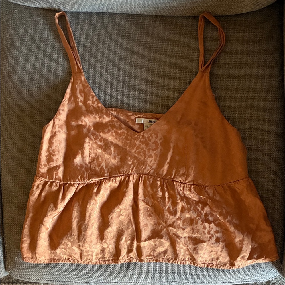 Amuse Society Burnt Orange Camisole